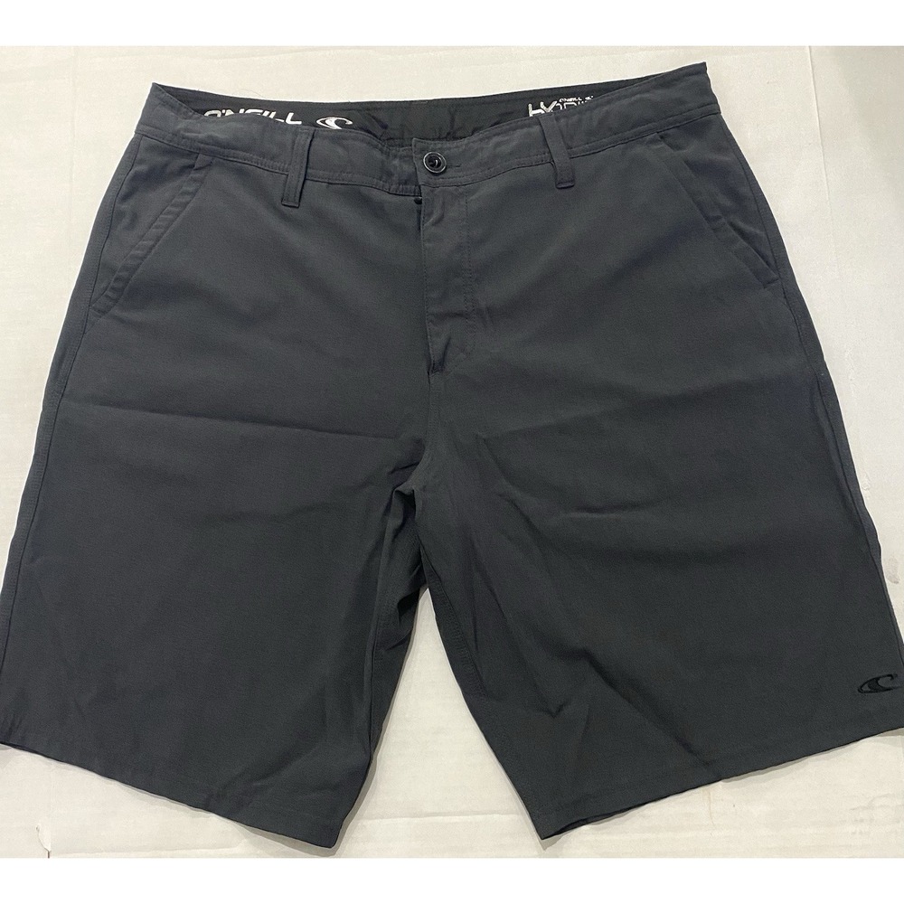 O'Neill Hybrid Short Swim Trunks. Dark Grey. Men's Size 36
